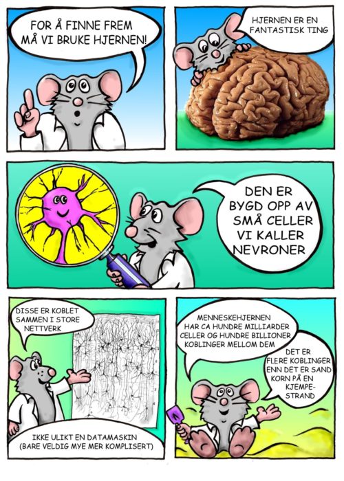Tegneserie med en mus, side 2